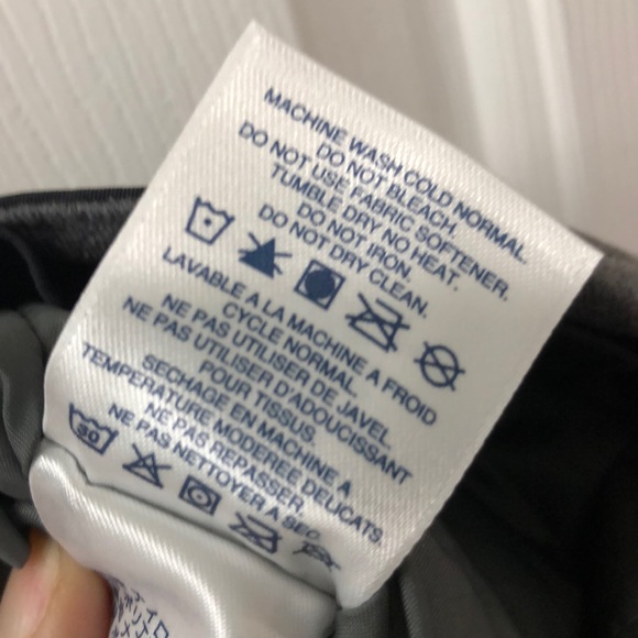 Lands’ End black ski/snow pants size L - Picture 8 of 8